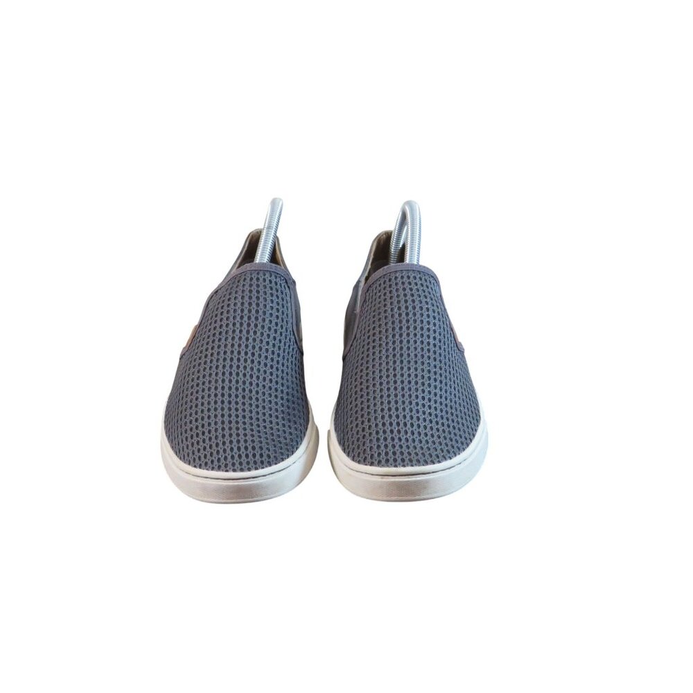Olukai Mens Nohea Mesh Slip-On Shoes Gray Size 9